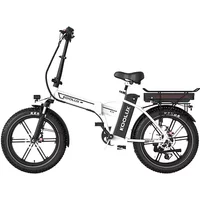 AliExpress KOOLUX(骑行) KOOLUX X11 City Electric Bike For Adult 750W Motor 48V13+10.4AH Folding Electric Bicycle 20” Wide Tire Urban Commuting E-Bike