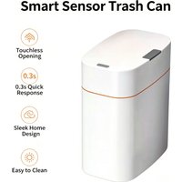 Automatic Smart Trash Can Induction Household Versatile New Living Room Light Luxury Electric Toilet Toilet Sanitary Bucket