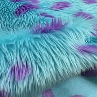Long Plush Fabric Sullivan Monster DIY Handmade Photography Chair Decoration Mirror Renovation Fabric Home Sponge Pad/Handcra...