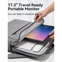 17.3 Inch 1600*900P HD Portable Monitors 72%sRGB IPS 16:9 1000:1 250Nits With Type-C Mini HDMI For Phone Laptop TV PS4/5 XBox
