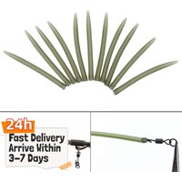 Carp Fishing Accessories Lead Clip Quick Change Swivel Tail Rubber Anti Tangle Sleeves for Carp Rigs Coarse Fishing Tackle