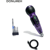 3.6V Cordless Electric Screwdriver TYPE-C Fast Charging Magnetic Lithium Battery Mini Power Tool for DIY Home Electronics Repair