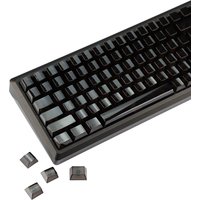 YMDk 136 Keys Blank PC Transparent Color Crystal Ice Cherry Profile Keycaps for 61/68/75/84/96/104/108 MX Mechanical Keyboards