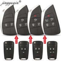 jingyuqin Modified Flip Remote Car Key Shell Case for Vauxhall Opel Astra J Zafira B Insignia Chevrolet Lova Aveo Cruze Buick