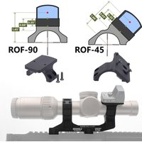 Reptilia ROF-90 ROF-45 Mount For Trijicon RMR SRO Red Dot GEISSELE Super Precision Cantilever Mount Rings For VORTEX 30mm Scope