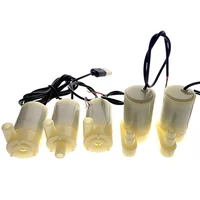 Brand New Micro Submersible and Amphibious DC Motor Pump Water Pump 3/4.5V 80-100L/H DC Motor 3V Submersible Pump 3W Water Pipe