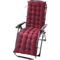 Lounger Chair Cushion Indoor Outdoor Patio Chaise Pad Replacement Rocking Mat for Furniture Sofa Thick High Back Chair Pads