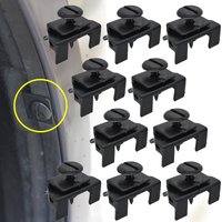 20Pcs Car Front Fender Bumper Cover Clip Kit 53879-28010 538790R010 For Toyota Lexus RAV4 Highlander IQ Tacoma Mudguard Fastener