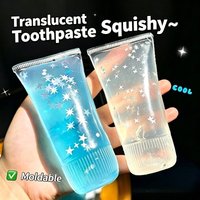 Toothpaste Moldable Stress Ball Squishy Toy Facial Cleanser Non-Bounce Jam Vaseline Feel ASMR Fidget Toys Anti Stress Gifts