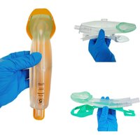 Disposable Non-inflatable LMA Igel Style Supraglottic Airway Laryngeal Mask 1-5# 1/3/7Pcs Anesthesia Device