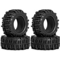RED SPIDER 4Pcs 1.9 inch Rubber Tires OD 95mm for 1/10 RC Crawler Car TRX4 Defender Bronco SCX10 90046 RC4WD D90 Jeep Chevrolet