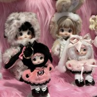 Nommi Pink Energy Series Series Plush Doll Blind Box Cute Trendy Toy Surprise Bag Mystery Pendant Joint Moveable Exquisite Gifts