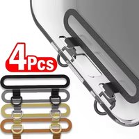 New Ultra Thin Metal Phone Lanyard Gasket Patch Stainless Steel Sturdy Hanging Cord Clips Accessories Cellphone Safety Connector