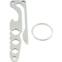 AliExpress Multipurpose Screwdriver camping multitool Outdoor Multitasker TOOLS stainless steel Key chain camping equipment Bicycle Repair