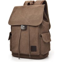 New High Quality Canvas Men Backpack Large Shoulder School Bag Rucksack For Boys Travel Fashion Camping Bags Fashion Simple Bags