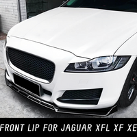 For Jaguar XFL XF XE Bodeykit Car Front Bumper Lip Chin Spoiler Splitter Diffuser Protective Cover Exterior Tuning Accessories