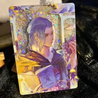 NEW Game Final Fantasy XIV FF14 Emet-Selch Themis Acrylic Brick Quicksand Mahjong BL Stand Model Anime Cosplay Collection Decor
