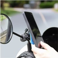 AliExpress NONE Mirrored Bike/Motorcycle Phone Mount - Quick Install & Secure