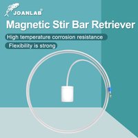 JOANLAB 400mm 600mm PTFE Magnetic Stirrer Stir Bar Retriever - Bendable Polyethylene Anti-Corrosive Chemistry Lab Supplies