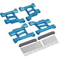 Aluminum Front Rear Suspension Arms for Tamiya GF-02 WR-02C WR-02CB WR-02G G6-01 G6-01TR GF-01 Chassis Upgrade Accessories