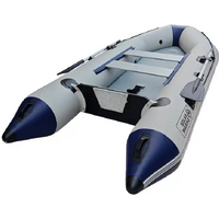 SOLAR MARINE MC330-3 PVC Inflatable Assault Boats, Kayaking with Air Deck Floor, Fishing Boat, Raft for Water Sports , 0.9mm