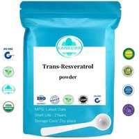 Trans-resveratrol Powder Antioxidant Supplement Skin Whitening Anti-cancer Nmn Anti-wrinkle Cosmetic Materials
