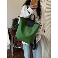 Elegant Commuter Women's Backpack Lightweight Hiking Computer Bag Travel Essential Waterproof Shoulder Bag with Zipper