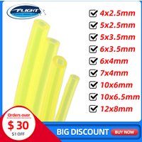 Tuyau de carburant jaune de 1 mètre, tuyau d'huile, pièces de réservoir de carburant pour modèle d'avion RC