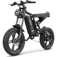 AliExpress Hidoes B6 E-bike 1200W Powerful Motor 48V 15.6Ah Lithium Battery Adult E-Mountain Bike 20*4 in Fat Tire Snow Electric Bicycle