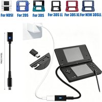 Type C Charging Cable For Nintendo 3DS Converter Charging Adapter Power Supply Wire USB C Cord For NDSi 2DS 3DSLL 3DSXL Console
