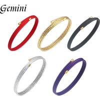 5pcs/Lot Multicolor Magnetic Rope 27cm 51cm 58cm Adjustable Magnet Milan Rope Bracelet Necklace DIY Jewelry Making Accessories