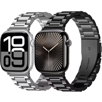 Stainless Steel Bands for Apple Watch Ultra 49mm 46mm 45mm 42mm 41mm 38mm Metal Replacement Strap for Iwatch Series 8 SE 7 6 5