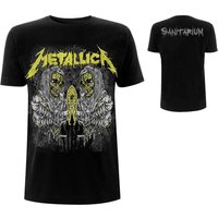 Metallica Sanitarium Band T-Shirt 100% Cotton Graphic Tee Men Women Summer Streetwear Top
