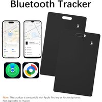 Slim Wallet Smartcard Tracker for iOS and Android Waterproof Bluetooth Item Finder Slim Smart Tracking for Luggage Passport