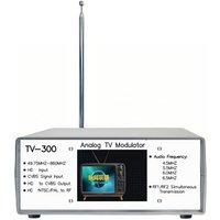 FULL-TV300 Analog TV Transmitter 2-Channel Analog TV Audio/Video Wireless Transmitter EU Plug