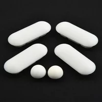 6Pc Toilet Lid Cushions Toilet Seat Cushions Pad White Buffers Pack Bathroom White Stop Bumper Universal-Type Shock Absorber
