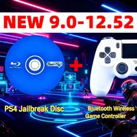 Wireless Game Controller for PS4/Slim/Pro Wireless Gamepad For PC PS4 Give away PS4 9-12.52 Jailbreak Gold Disc All games free