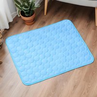 Dog Cooling Pad Ice Silk Material Cool Feeling Breathable Design Keep Pets Cool In Summer Suitable For Dogs Of All Sizes
