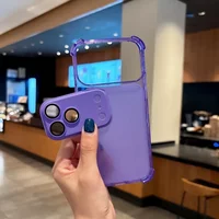 Luxurious tpu For iPhone 17 16 15 14 Pro Max 13 12 11 Pro Removable lens Protection Cover