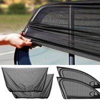 Car Sunshade Curtains Universal Side Window Shades Car Curtains Protection Repellent Mosquito Net Auto Accessories(Mesh fabric)