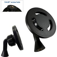 360° Rotation Strong Magnetic Tripods Phone Stand For iPhone 15 Magsafe Tripod Mount Adapter With 1/4 Screw Hole Magnetic Tripod
