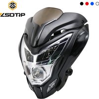 ZSDTEP Motorcycle LED/Halogen Headlight Assy for BAJAJ pulsar 200NS