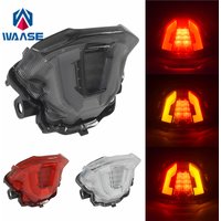waase For Yamaha MT-07 MT07 2025 2026 Rear Tail Light Brake Turn Signals Integrated LED Stop Light image 4
