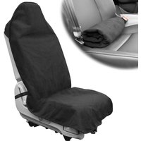 Housse de siège de voiture universelle, 1 pièce, coussin respirant, serviette imperméable, protection de siège de voiture avec sangle élastique réglable
