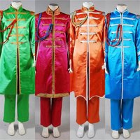 Costume de Cosplay Pepper's Lonely Hearts pour hommes, groupe de Club, spectacle sur scène, tenues de fête d'halloween, années 1970
