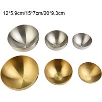 Stainless Steel Salad Bowl Cooking Bowl Salad Tableware Rice Soup Heat Insulated Double Walled Bowl Salad Mixing Bowl Kitchen