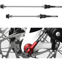 AliExpress riderace Bicycle Quick Release Lever Titanium Alloy Axle QR HHB Lever For MTB Road Bicycle Quick Release Skewer Lever Cycling Accessories