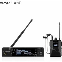 SOMLIMI SOM-400 Professional In Ear Wireless Monitoring System LED Display Can Be Manually And Automatically Tuned Accompaniment