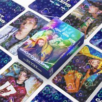 60pcs LNGSHOT New Album SHOT CALLERS Photocards Stickers Kpop Merch Lomo Cards Set Fans Collection Cards Giftsi