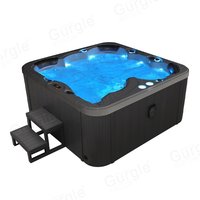5 Person Outdoor Heating Pools Spa Imported Acrylic Balboa Family Whirlpool Massage Tub Pools Swim Spa